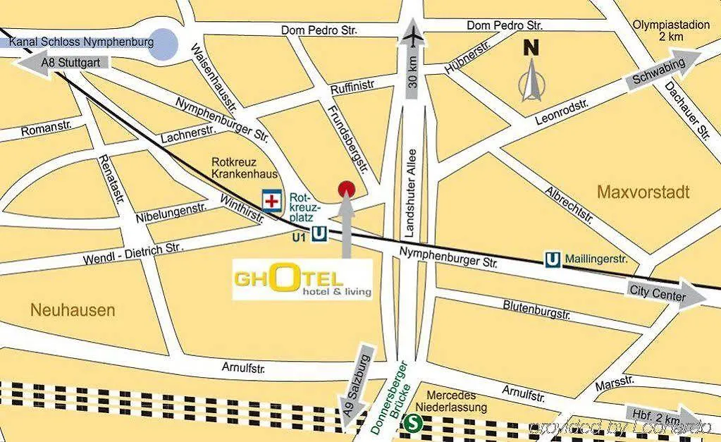 Ghotel Hotel & Living Muenchen-Nymphenburg Germany